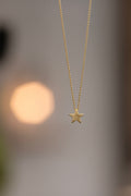 Collier 750/-Gold mit Stern