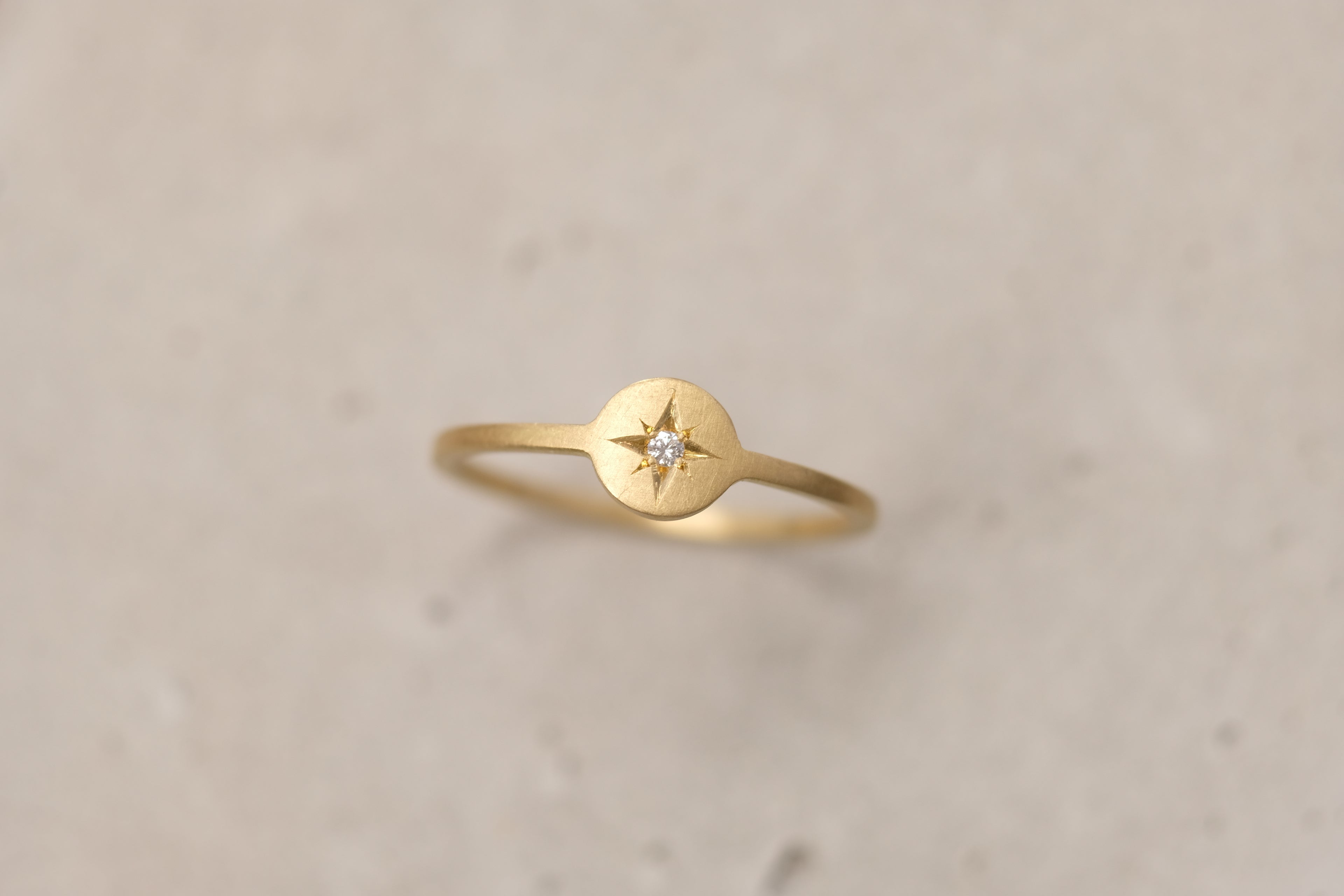 Ring Stern Brillant Detail