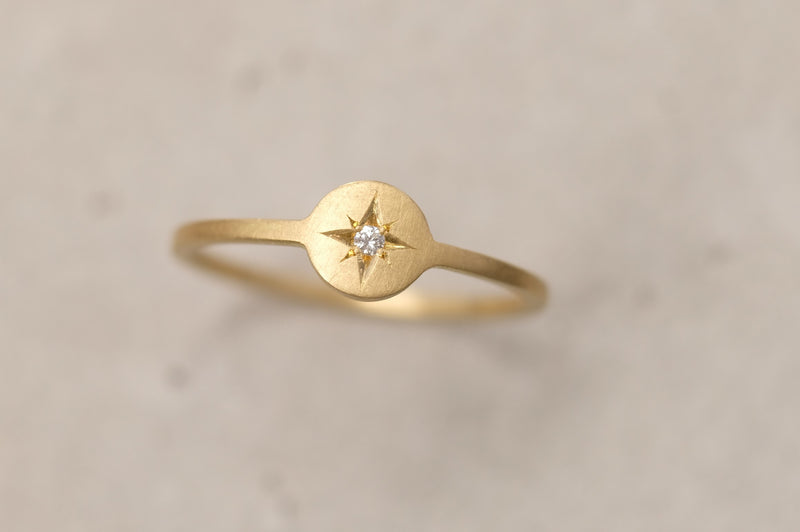 Ring Stern Brillant Detail