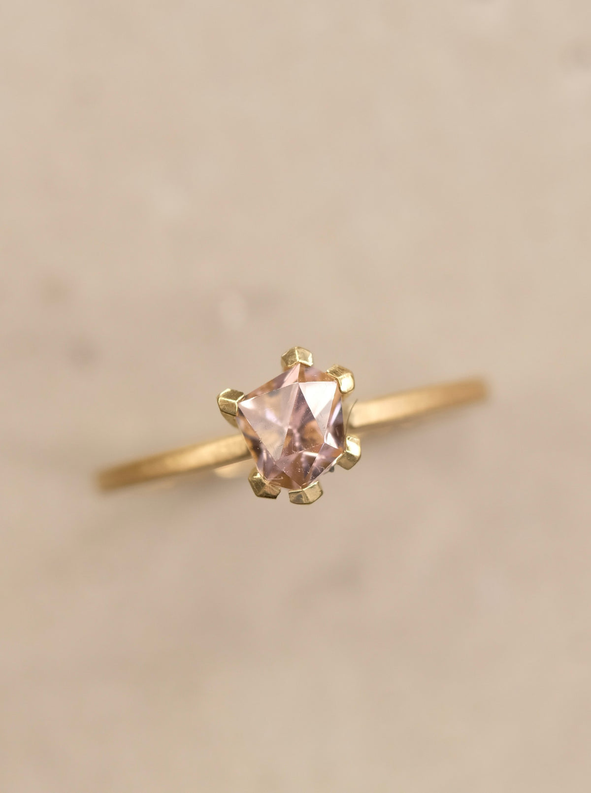 Ring rosa Turmalin