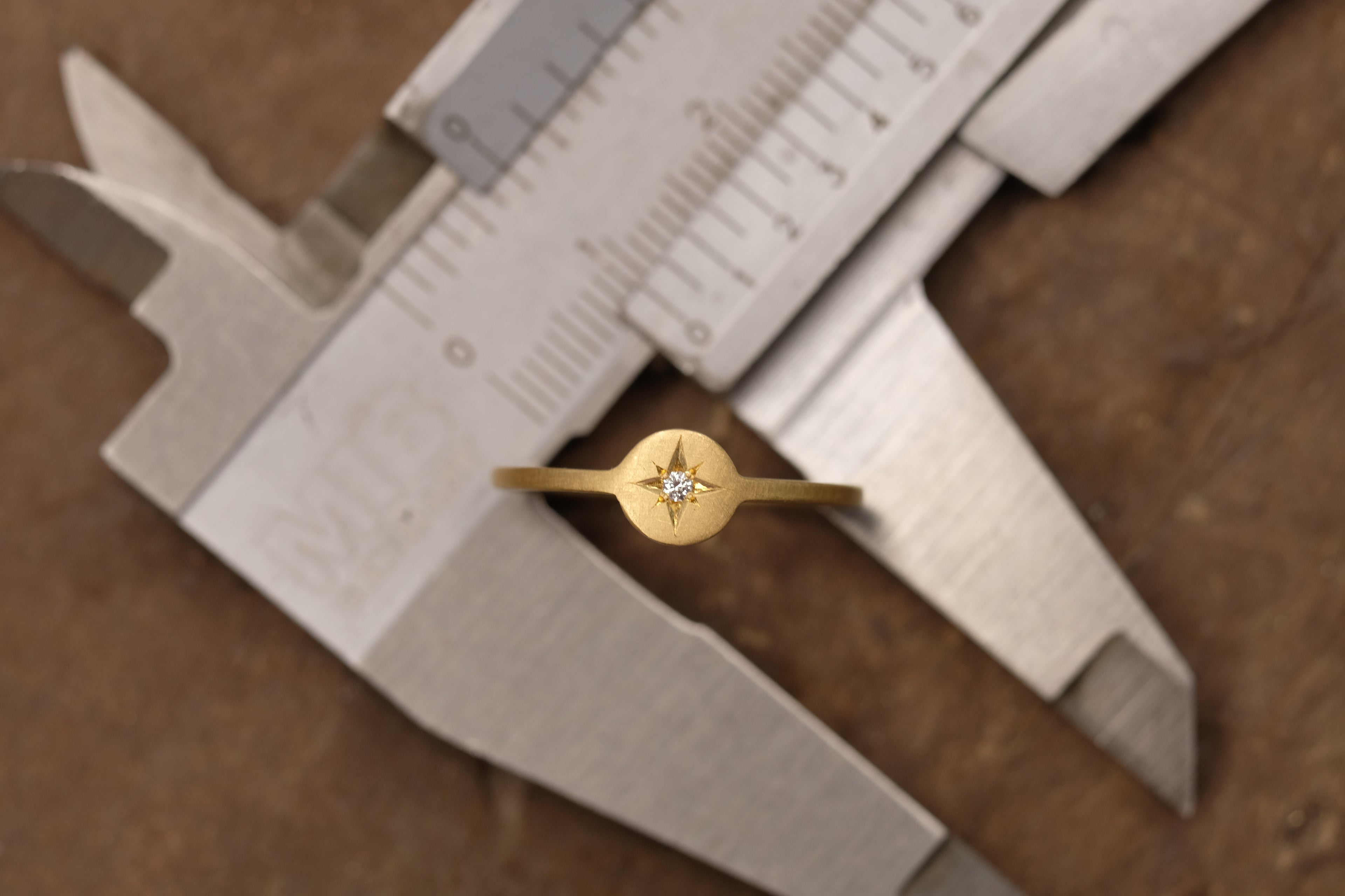 Ring Stern Brillant Detail 2