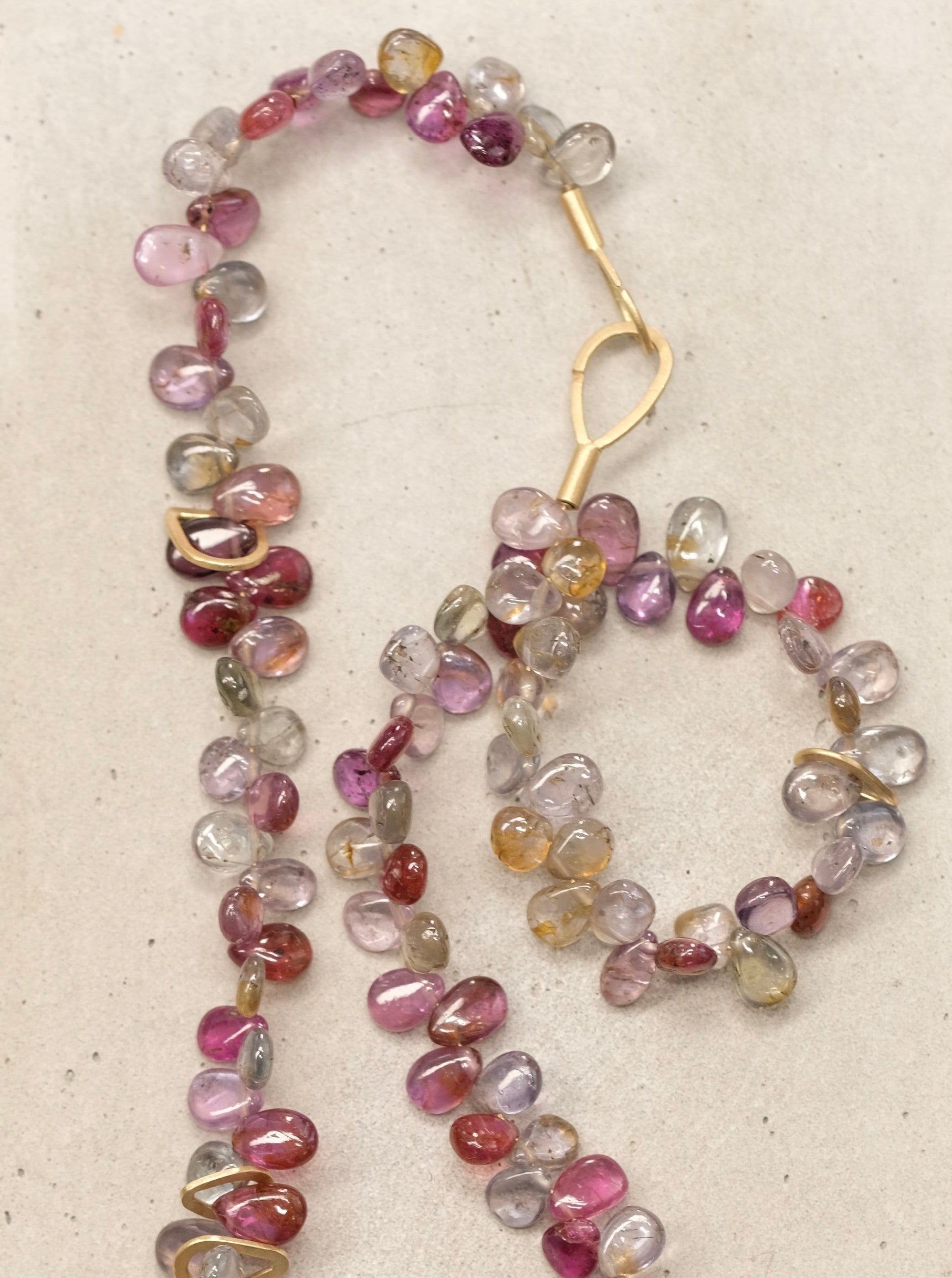 Kette Saphir 750/-Gold