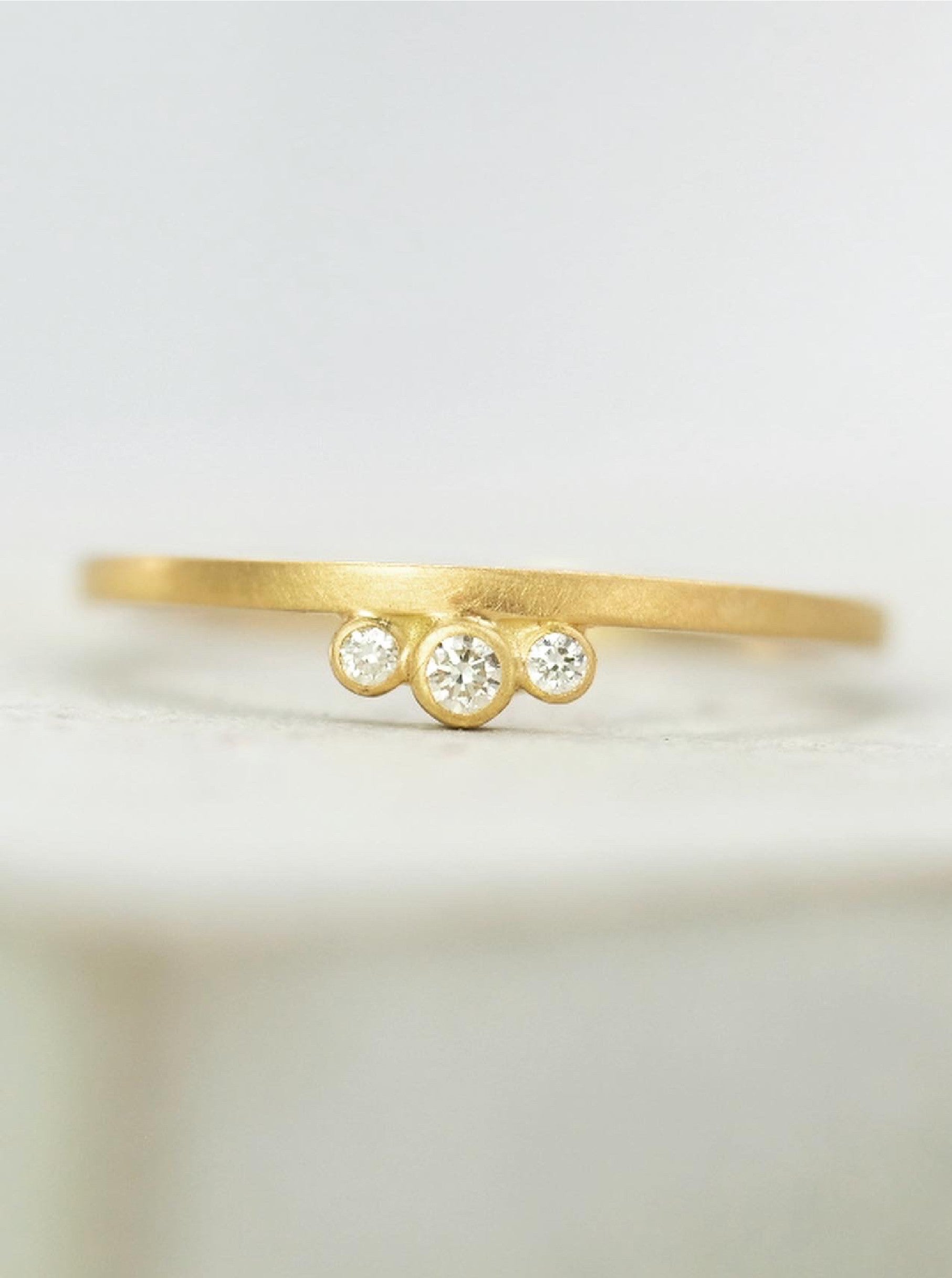 Ring 750/-Gold Brillanten.