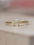 Ring 750/-Gold Diamant Brillanten