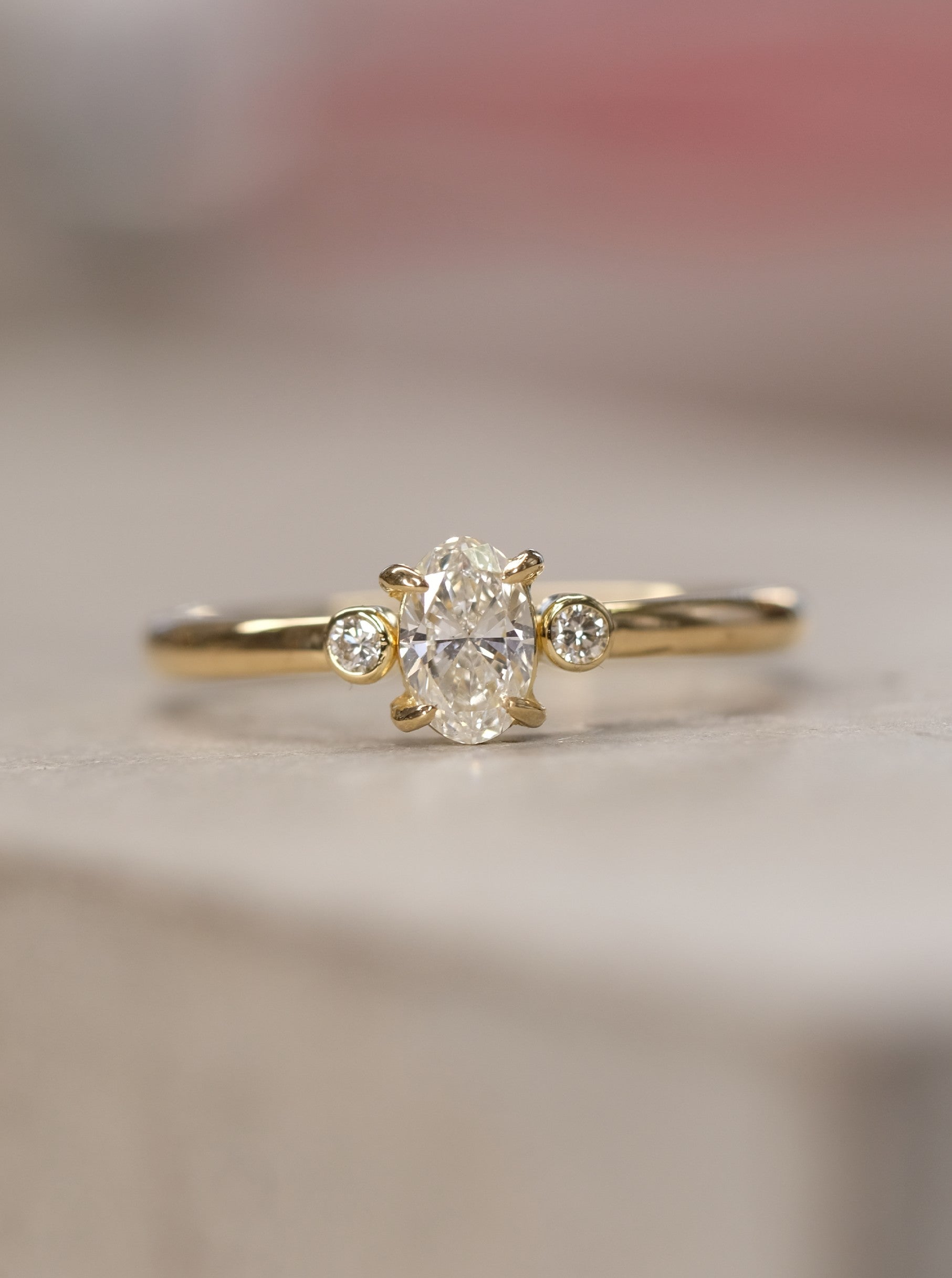 Ring 750/-Gold Diamant Brillanten