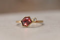 Ring 750/-Gold Turmalin Brillant