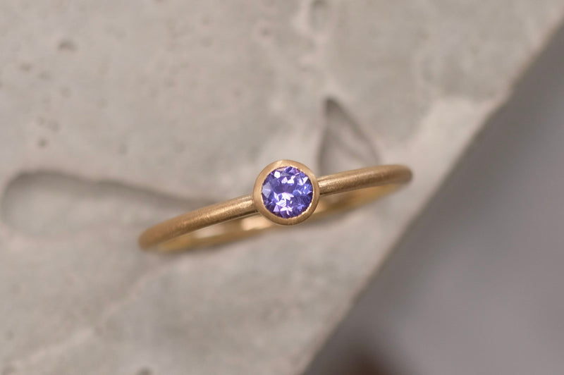 Ring 750/-Rorgold Tansanit