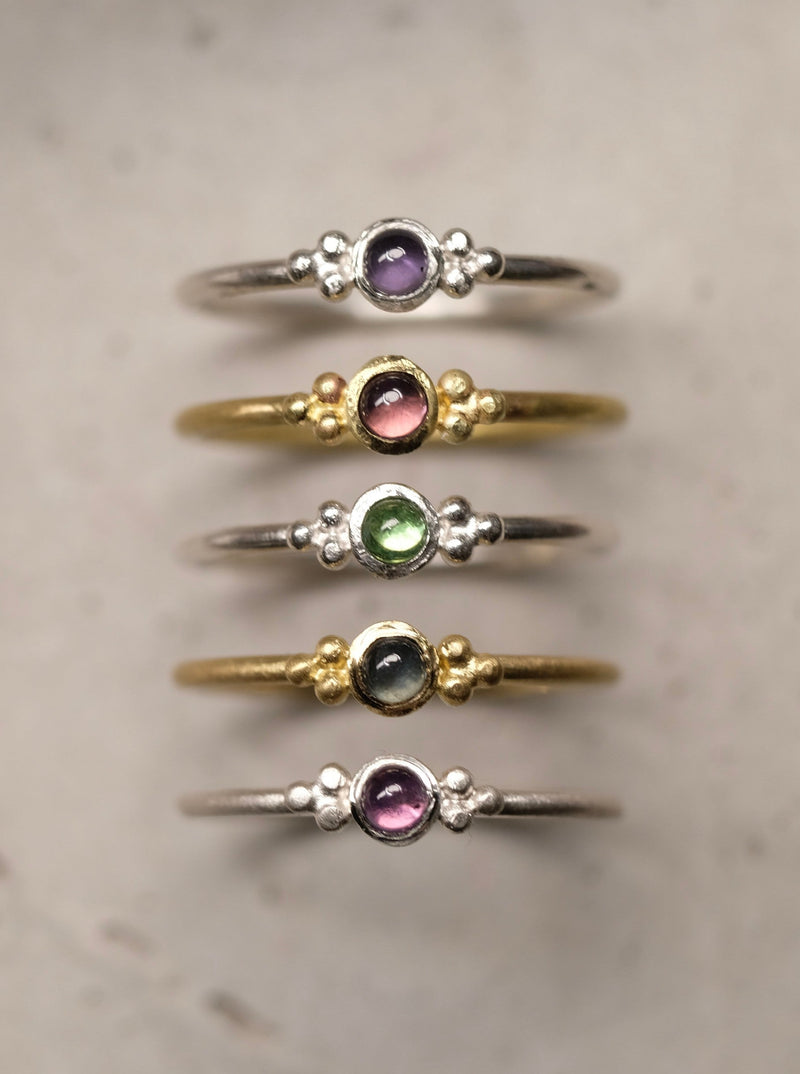 Ringe 750/-Gold 925/-Silber Turmaline