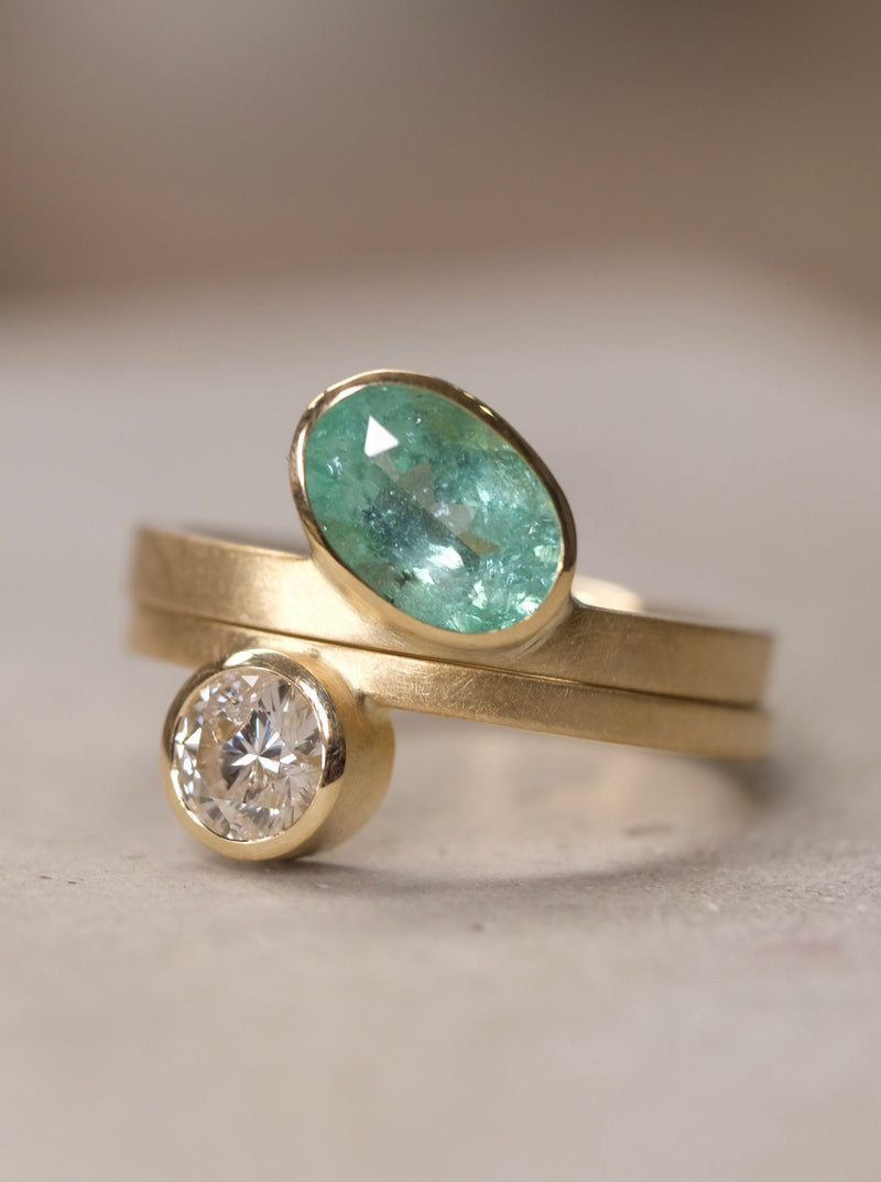 Ringe 750/-Gold Paraibaturmalin Brillant