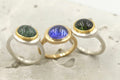 Ringe 925/-Silber 750/-Gold Turmaline Tansanit