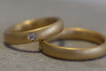 Trauringe 750/-Gold Brillant