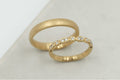 Trauringe 750/-Gold Brillanten.
