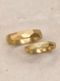 Trauringe 750/-Gold "InvinityRock"