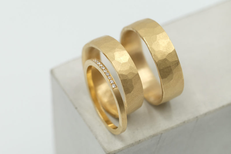 Trauringe 750/-Gold Memoriering