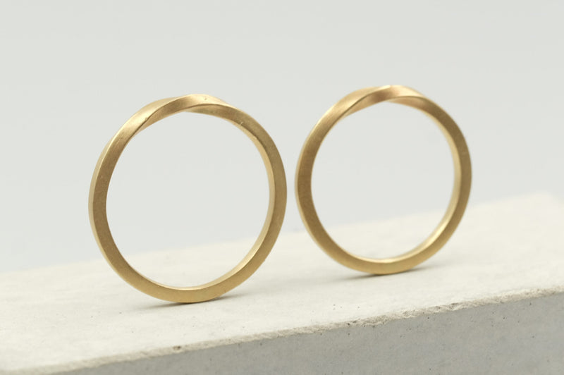 Trauringe 750/-Gold "Möbius"