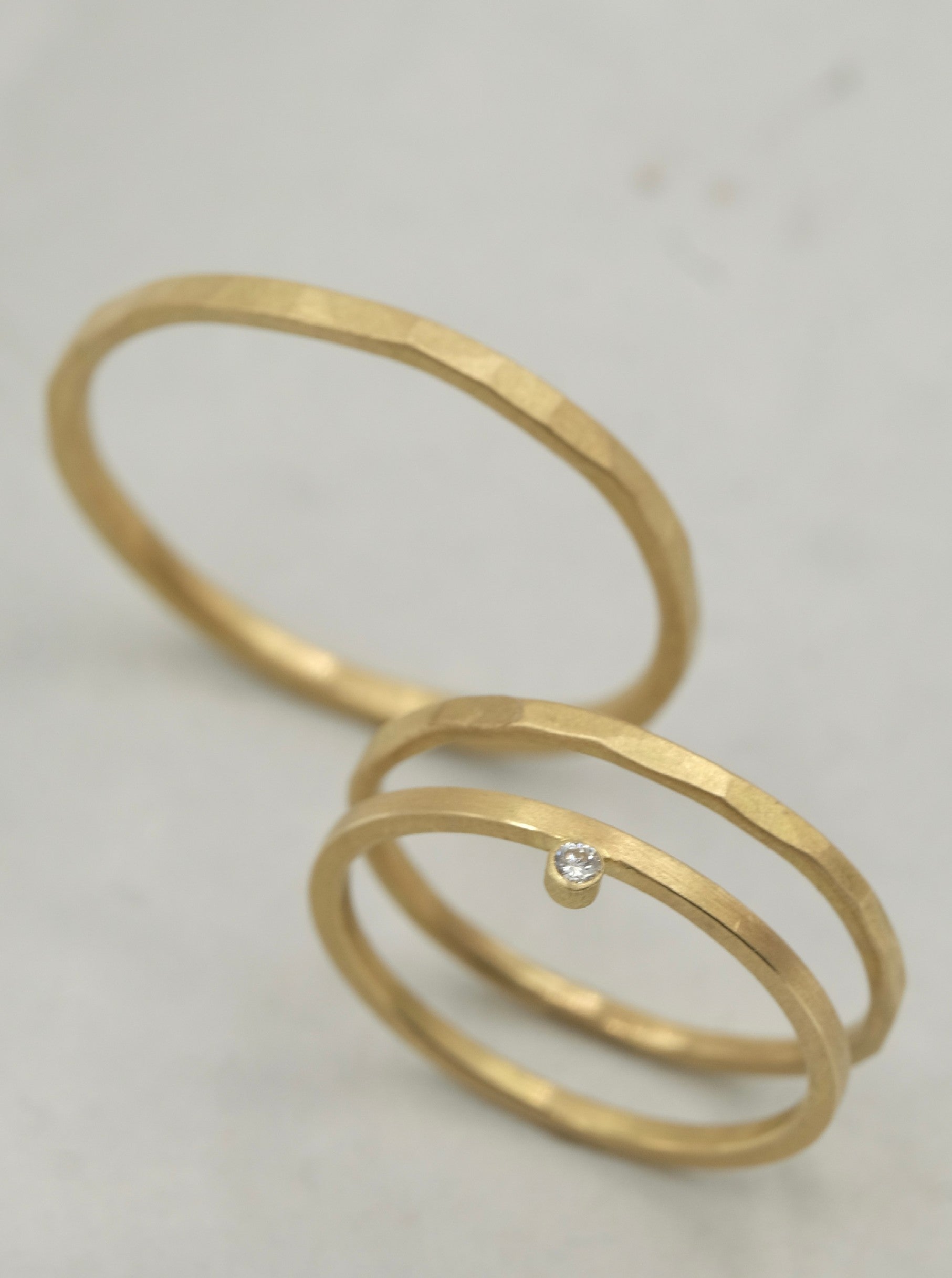 Trauringe 750/- "VeryFine" Brillant