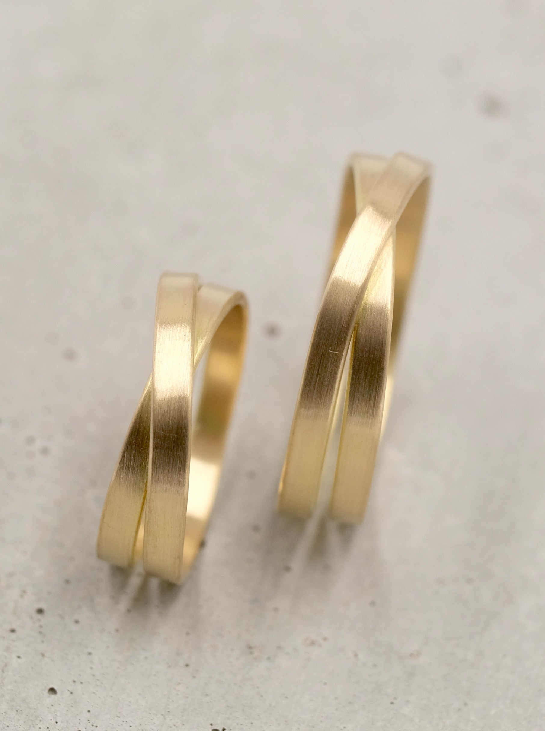 Trauringe 750/- gewickelt